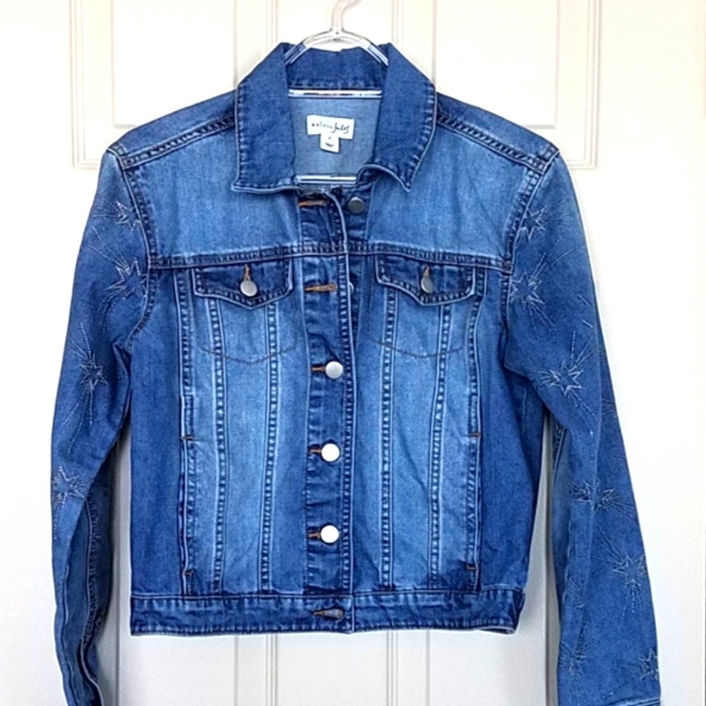 Vintage Maison Jules Denim Jacket Size Small - Picture 5 of 8